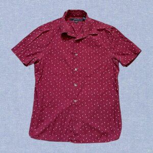 🛎️ 5/$20 Men’s Perry Ellis Slim Fit Button Up Short Sleeve Size S